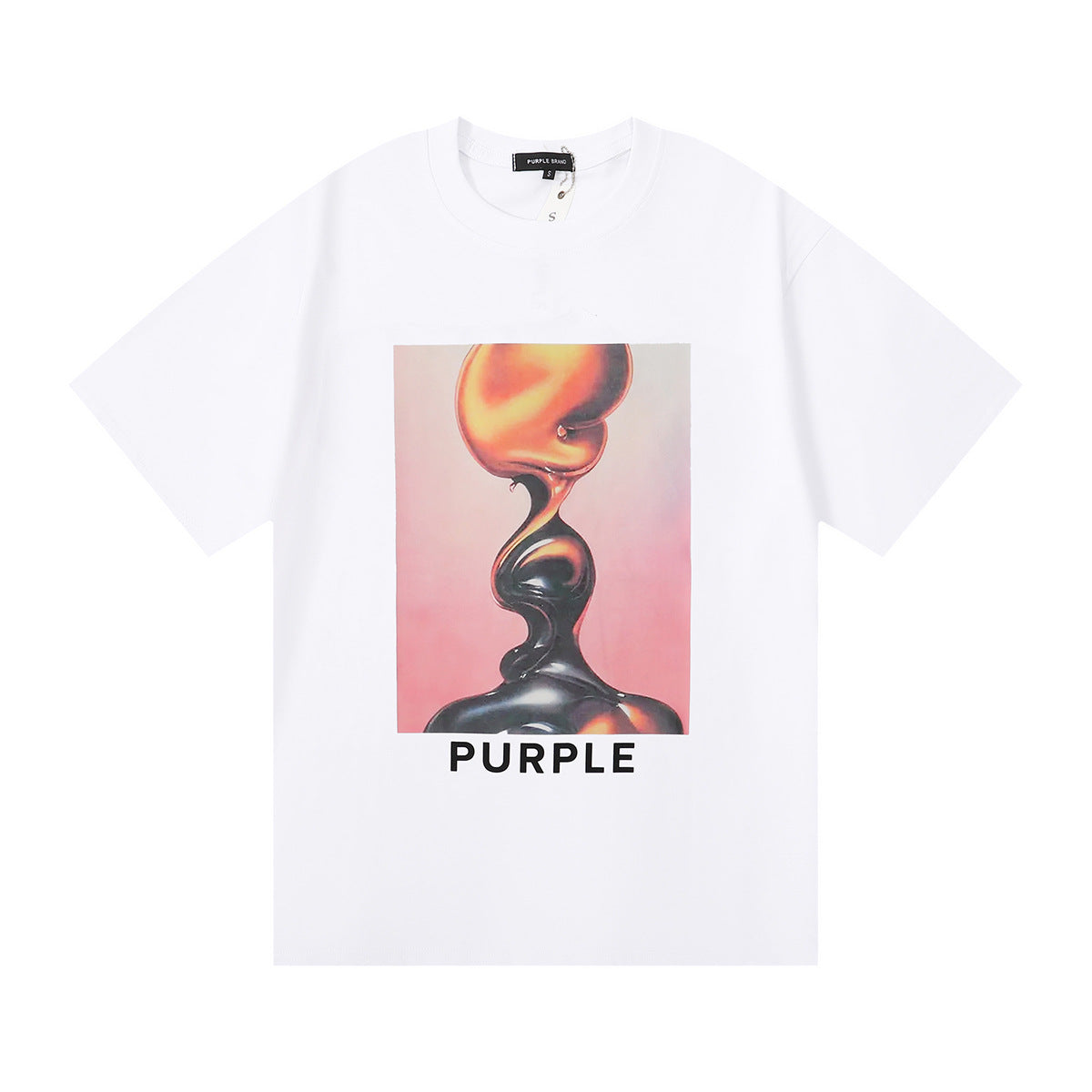 Street style Purple Brand T-shirt
