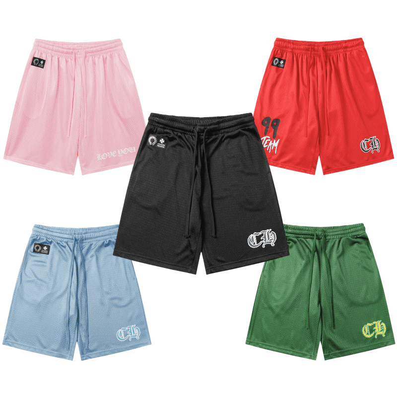 CHROME-HEARTS Matty Boy Mesh Stadium Sports Shorts 9996-2