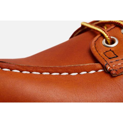 Red Wing Men's Shop Moc Oxford in Oro Legacy Leather