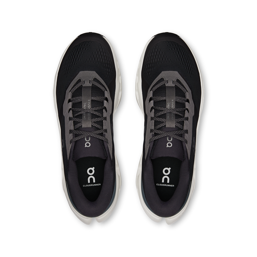 On Running Men's Cloudrunner 3 in Black/Ivory