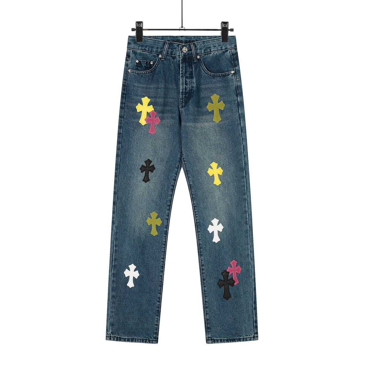 Chrome-Hearts NEW Pants 8156