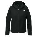 The North Face Women'sTNF Black Heather Barr Lake Hooded Soft Shell Jacket
