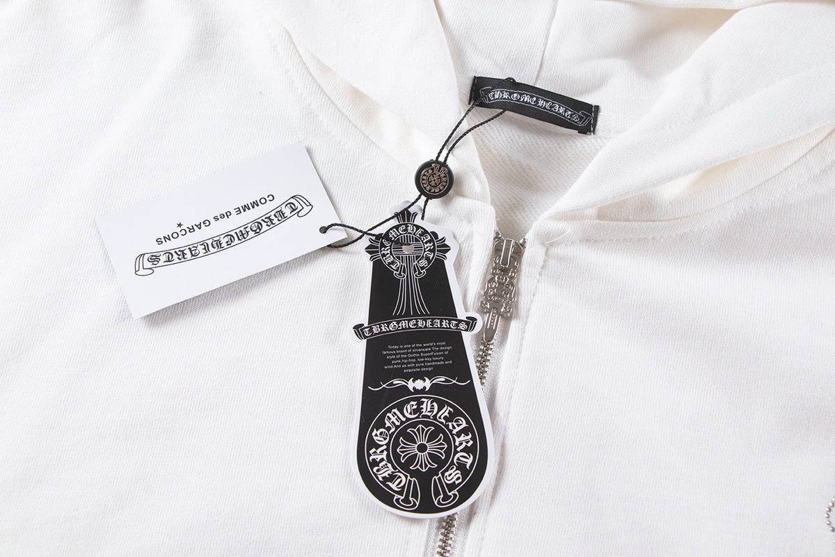 Chrome Hearts New Zip Up Hoodie -TQ02