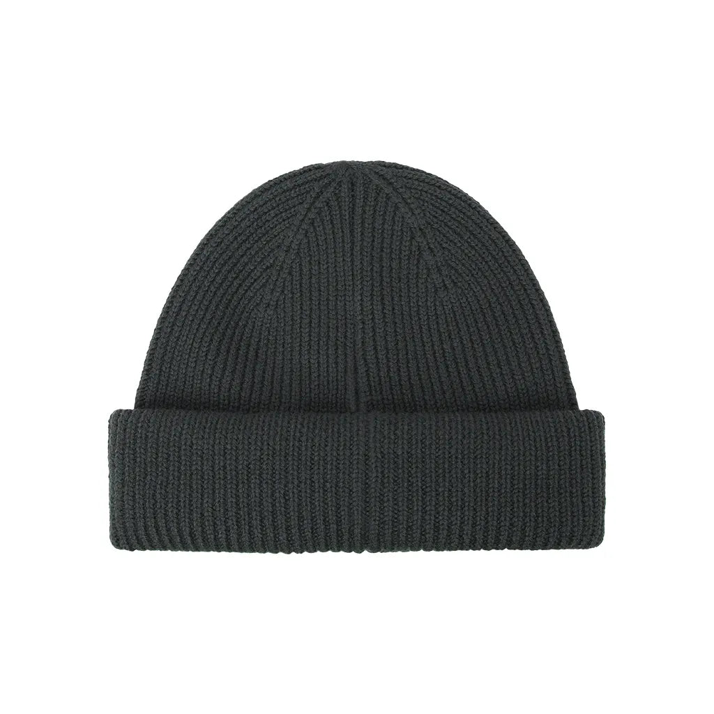 CHARCOAL SHORT BEANIE