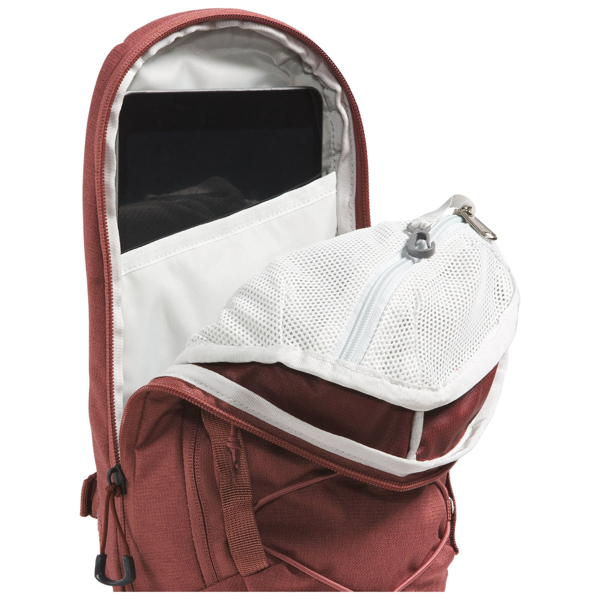 The North Face Borealis Sling in Canyon Dust Dark Heather