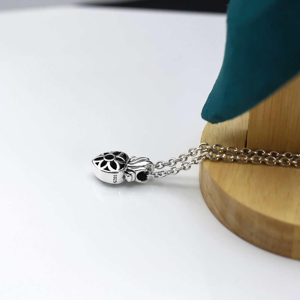 Chrome Hearts good cherry blossom six-pointed star necklace