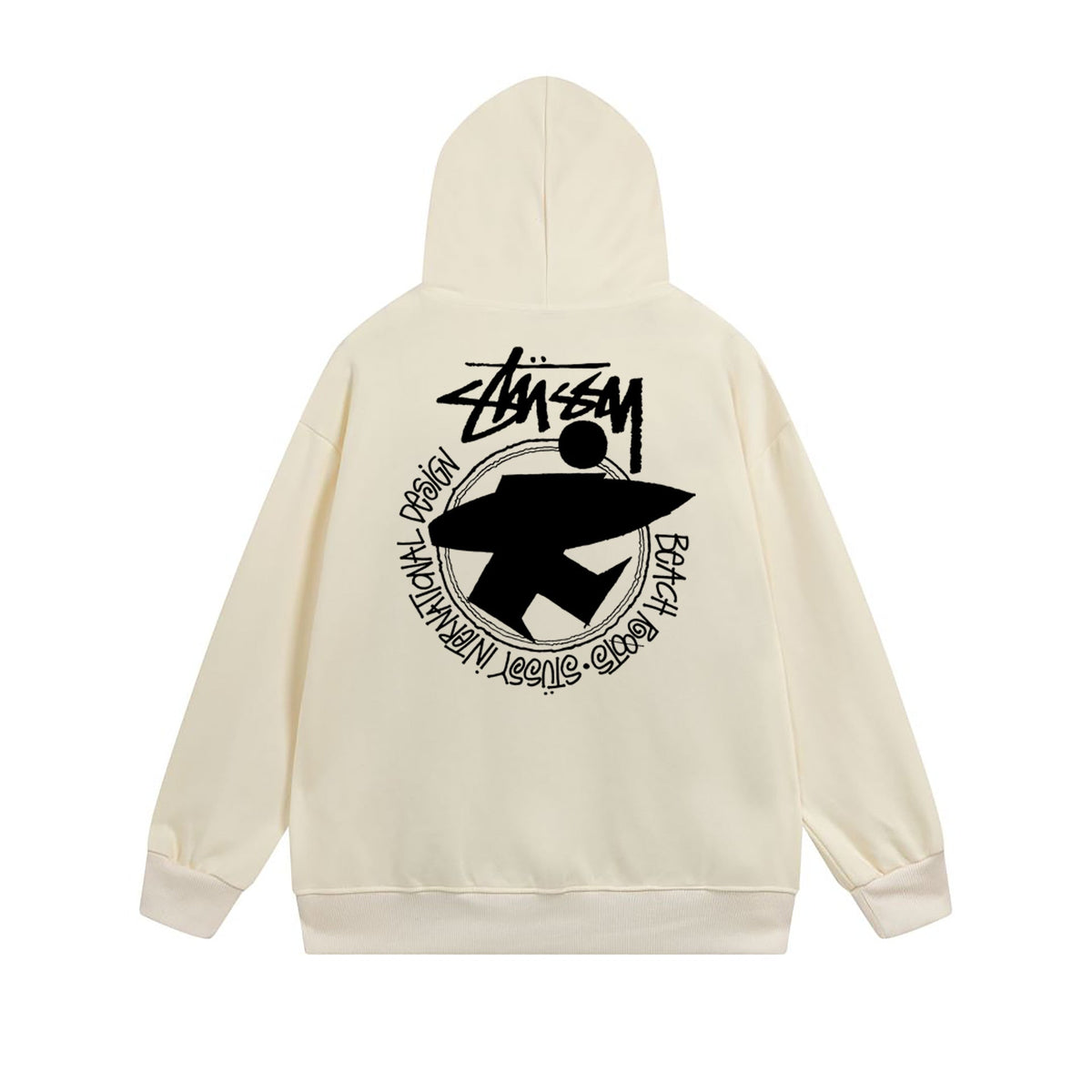 Stussy Hoodie Zip Cardigan Hooded Sweater