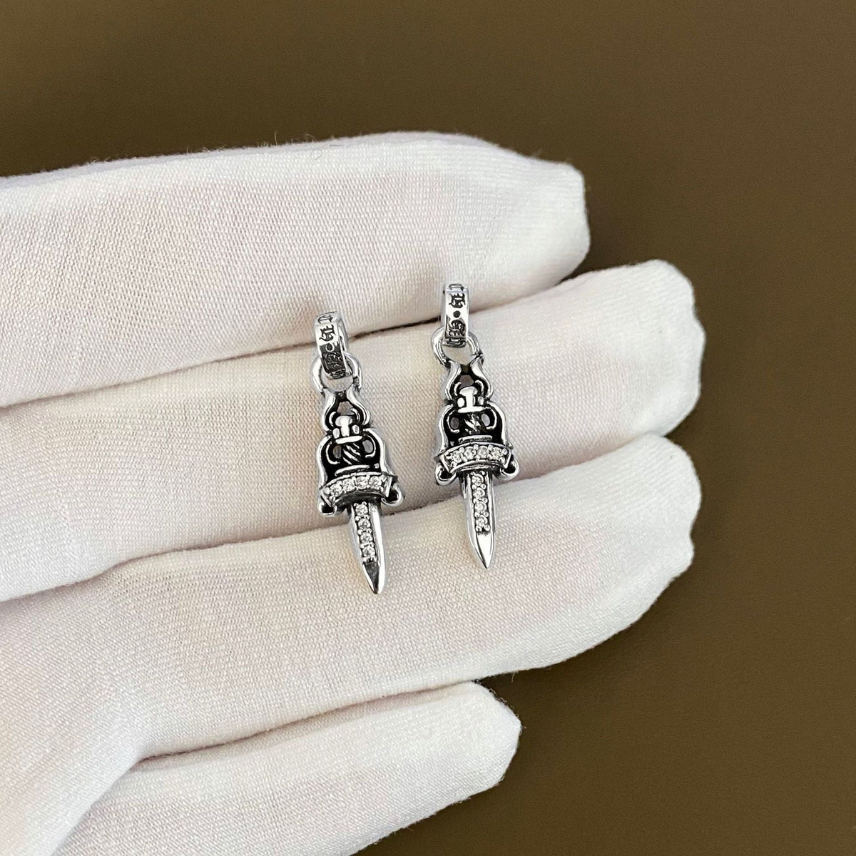 Chrome Heart Earring